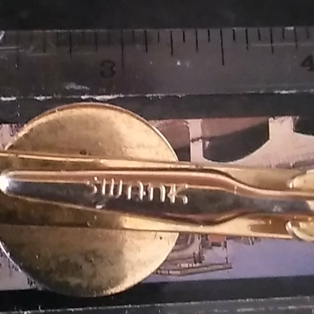 ⚜️ 1930-60  SWANK Cufflinks, Tie Bars Lot - Picture 5 of 16